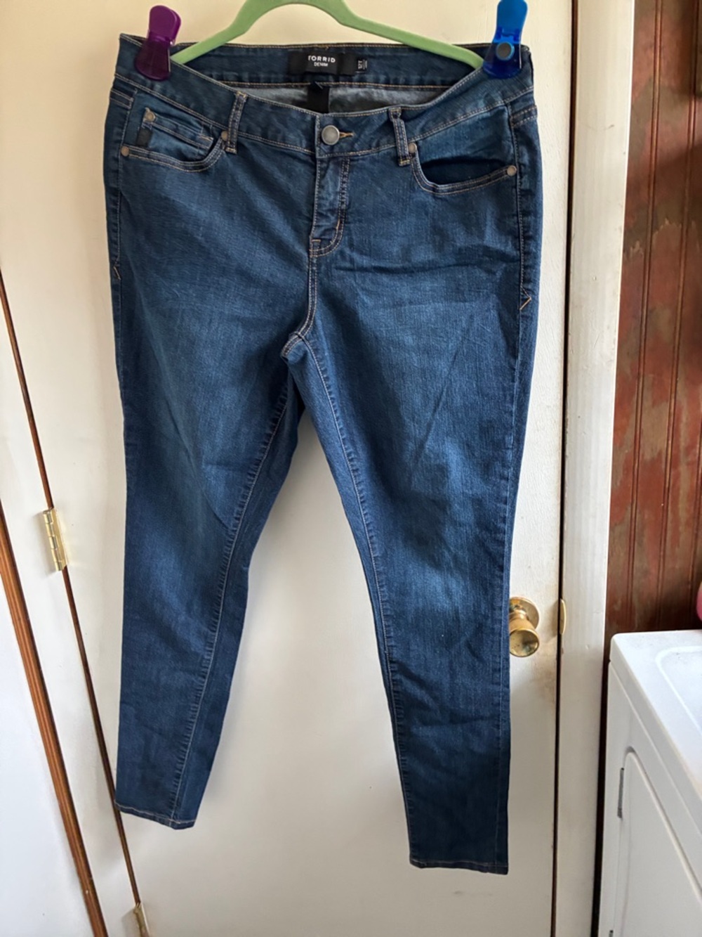 torrid Dark Blue Skinny Stretch Jeans